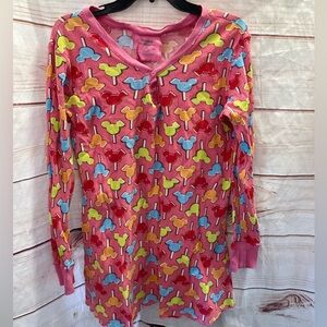 Disney Mickey Mouse lollipops sleep top-Ladies L/XL